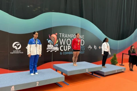 Koimbrada medal yağışı: Azərbaycan gimnastlarından parlaq nəticə - FOTO/VİDEO