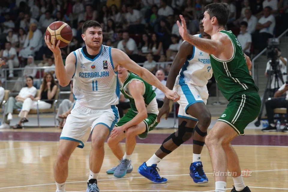 Basketbol millimiz İrlandiya seçməsinə məğlub olub - YENİLƏNİB + FOTO/VİDEO