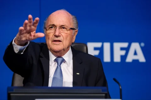 Blatter questions FIFA after Balogun red card controversy