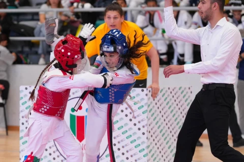 Gəncədə taekvondo üzrə şəhər birinciliyi keçirilib - FOTO