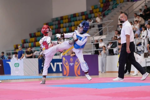 Gəncədə taekvondo üzrə şəhər birinciliyi keçirilib - FOTO