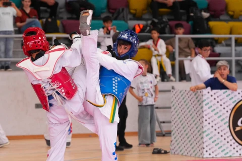Gəncədə taekvondo üzrə şəhər birinciliyi keçirilib - FOTO