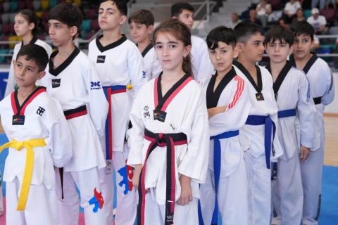 Gəncədə taekvondo üzrə şəhər birinciliyi keçirilib - FOTO