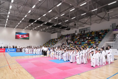 Gəncədə taekvondo üzrə şəhər birinciliyi keçirilib - FOTO