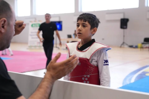 Gəncədə taekvondo üzrə şəhər birinciliyi keçirilib - FOTO