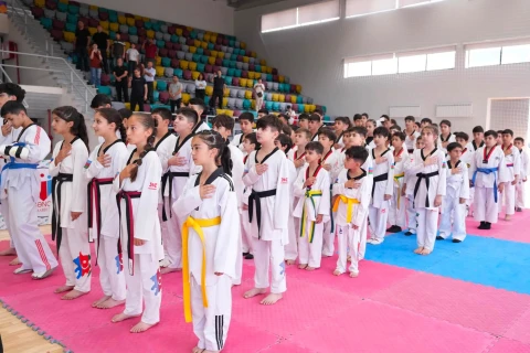 Gəncədə taekvondo üzrə şəhər birinciliyi keçirilib - FOTO