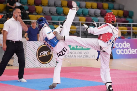 Gəncədə taekvondo üzrə şəhər birinciliyi keçirilib - FOTO