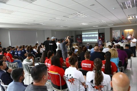 Azərbaycan Voleybol Federasiyasının yeni loqotipi təqdim olunub