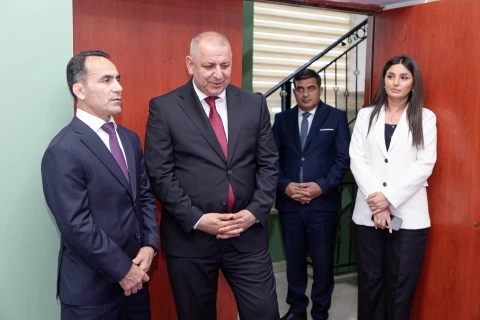 Qubada Şahdağ Güləş Klubunun yenilənmiş zalı istifadəyə verilib - FOTO