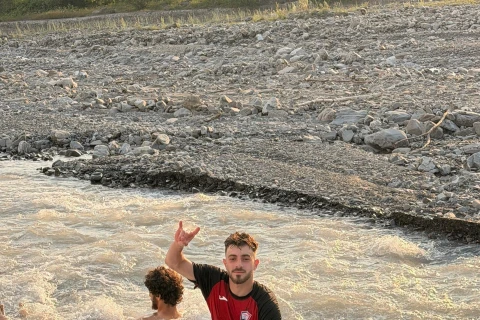 “Qəbələ” futbolçularının çay kənarında istirahəti - FOTO