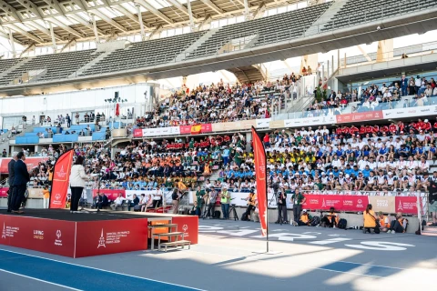 “Xüsusi olimpiya birləşmiş futbol dünya kuboku”nun açılış mərasimi keçirilib - FOTO