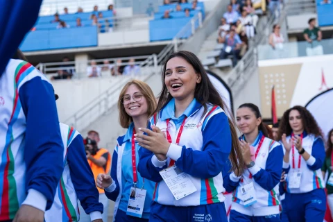 “Xüsusi olimpiya birləşmiş futbol dünya kuboku”nun açılış mərasimi keçirilib - FOTO