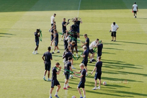 “Vestri” “Qarabağ”la oyundan əvvəl son məşqinə çıxıb