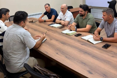 Atletika Federasiyası yeni tərəfdaşlıq istiqamətində görüş keçirib - FOTO