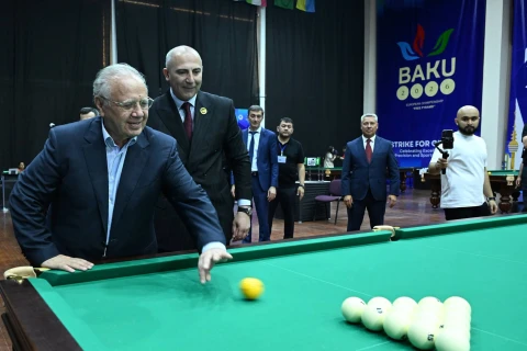 В Баку стартовал открытый чемпионат Европы по бильярду - ОБНОВЛЕНО - ФОТО