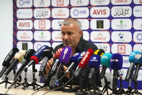 Qurban Qurbanov: “Qarşımızda yaxşı müdafiə olunan komanda var idi”
