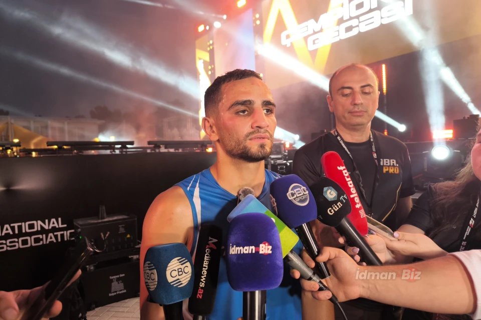 Sərxan Əliyev: “Hələ 5-6 raund da döyüşə bilərdim”