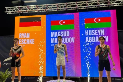 Azərbaycan gimnastları SCALABISCUP beynəlxalq turnirini 12 medalla başa vurublar