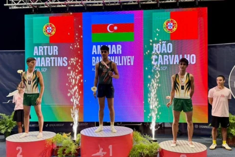 Azərbaycan gimnastları SCALABISCUP beynəlxalq turnirini 12 medalla başa vurublar
