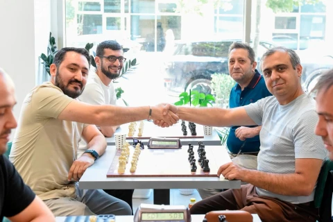 Jurnalistlər arasında şahmat turnirinin qalibləri müəyyənləşib - FOTO