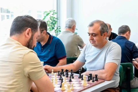 Jurnalistlər arasında şahmat turnirinin qalibləri müəyyənləşib - FOTO