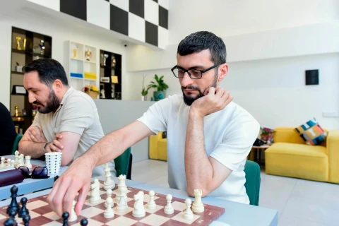 Jurnalistlər arasında şahmat turnirinin qalibləri müəyyənləşib - FOTO