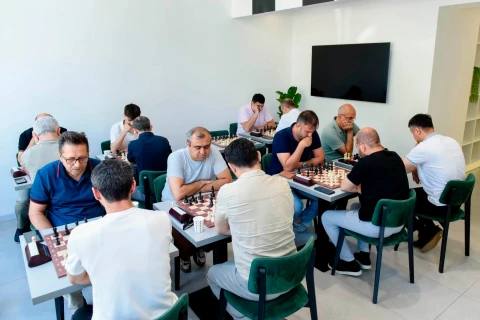 Jurnalistlər arasında şahmat turnirinin qalibləri müəyyənləşib - FOTO