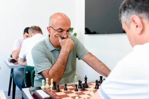 Jurnalistlər arasında şahmat turnirinin qalibləri müəyyənləşib - FOTO