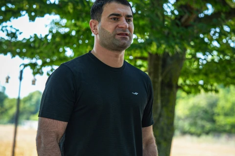 Azərbaycanın gənc cüdoçuları açıq havada məşqə çıxıblar - FOTO/VİDEO