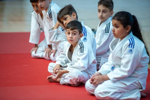 Mingəçevirdə cüdoçuların kəmər dərəcələri üzrə rəsmi imtahanı keçirilib - FOTO
