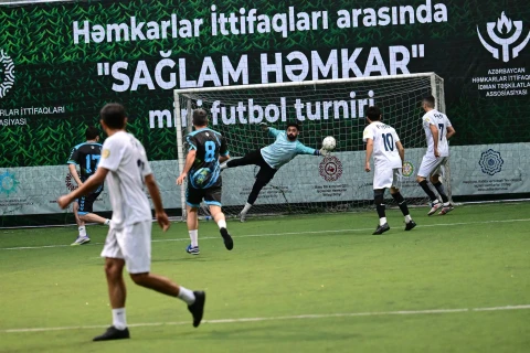 “Sağlam həmkar” minifutbol turniri başa çatıb - FOTO