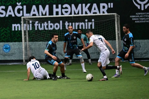 “Sağlam həmkar” minifutbol turniri başa çatıb - FOTO