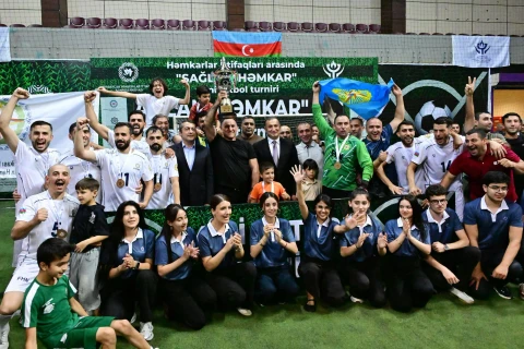 “Sağlam həmkar” minifutbol turniri başa çatıb - FOTO