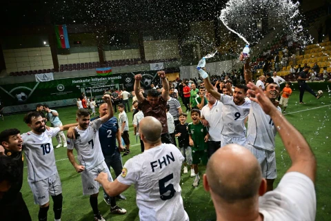 “Sağlam həmkar” minifutbol turniri başa çatıb - FOTO