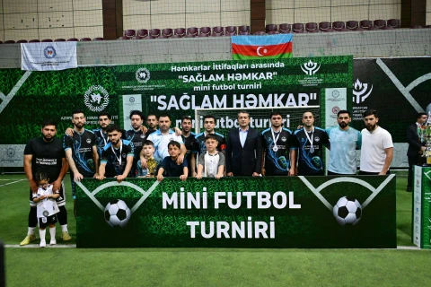 “Sağlam həmkar” minifutbol turniri başa çatıb - FOTO