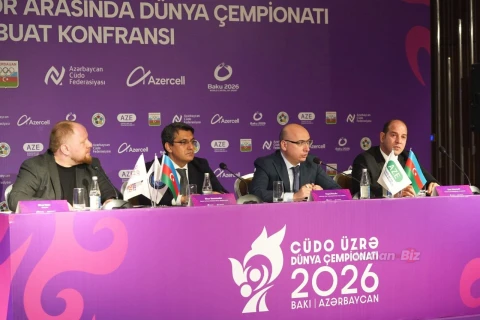 Представлены логотип и проморолик чемпионата мира по дзюдо в Баку - ВИДЕО
