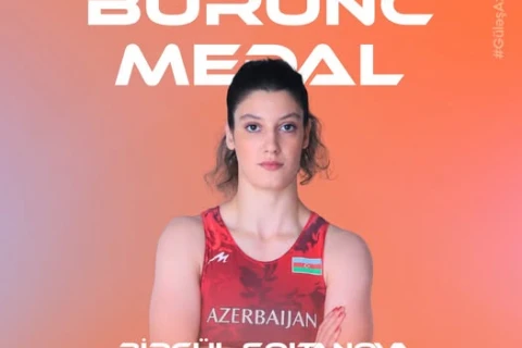 Birgül Soltanova reytinq turnirində bürünc medal qazanıb