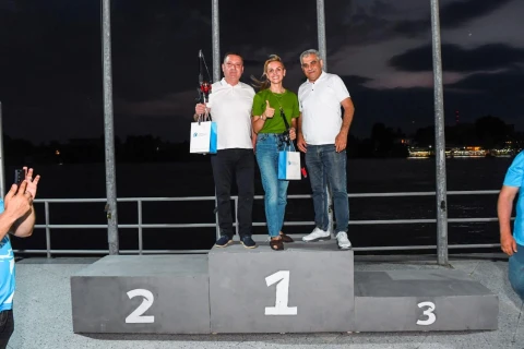 Mingəçevirdə idman federasiyaları arasında balıq ovu festivalı keçirilib - FOTO/VİDEO