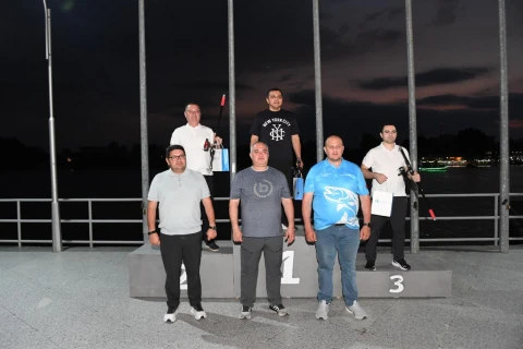 Mingəçevirdə idman federasiyaları arasında balıq ovu festivalı keçirilib - FOTO/VİDEO