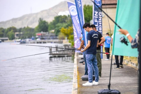 Mingəçevirdə idman federasiyaları arasında balıq ovu festivalı keçirilib - FOTO/VİDEO