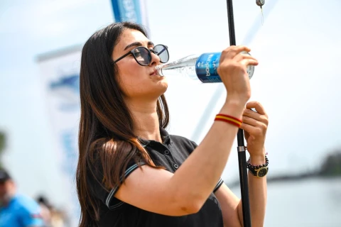 Mingəçevirdə idman federasiyaları arasında balıq ovu festivalı keçirilib - FOTO/VİDEO