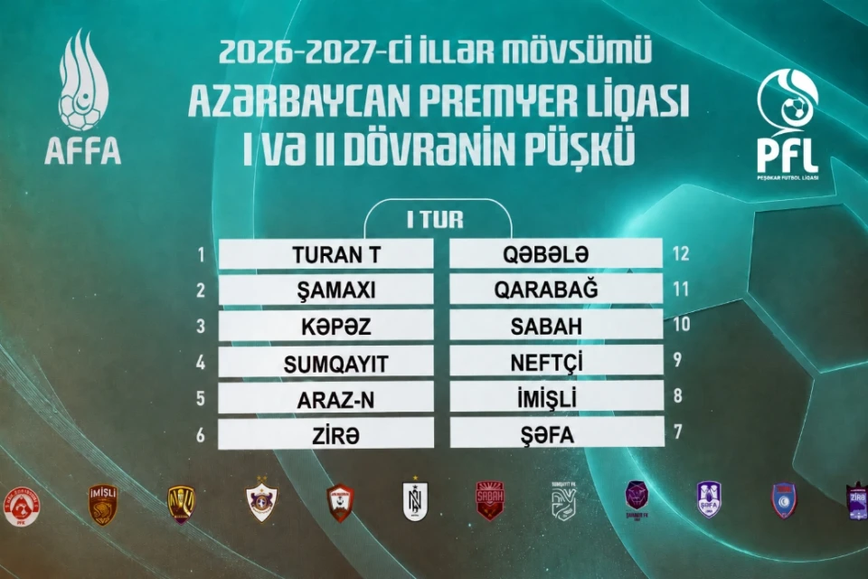 “Sabah”la “Qarabağ” arasında ilk oyun 9-cu tura təsadüf edəcək