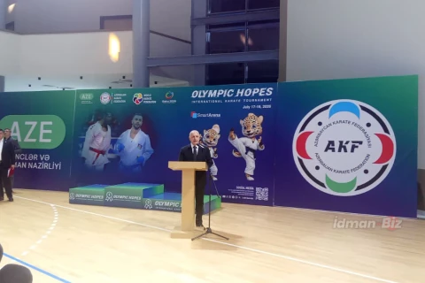 “Olimpiya Ümidləri” beynəlxalq karate turnirinin açılış mərasimi keçirilib - FOTO/VİDEO