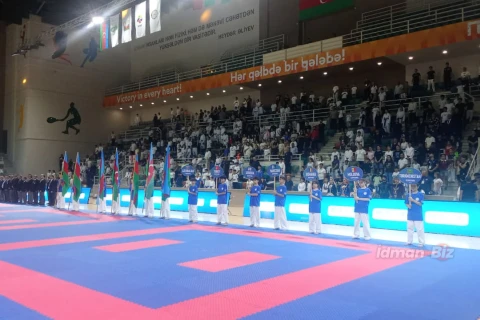 “Olimpiya Ümidləri” beynəlxalq karate turnirinin açılış mərasimi keçirilib - FOTO/VİDEO