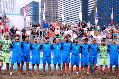 Avropa çempionatı: Çimərlik futbol millimiz pley-off mərhələsinə yüksəlib