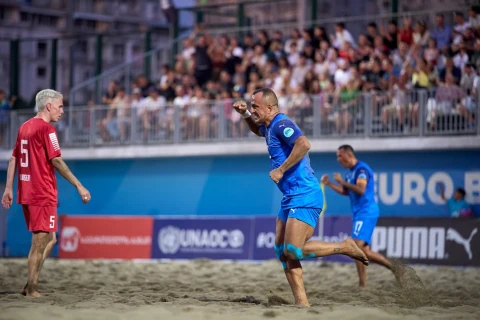 Çimərlik futbolu Avropa çempionatı: Millimiz finala yüksəlib