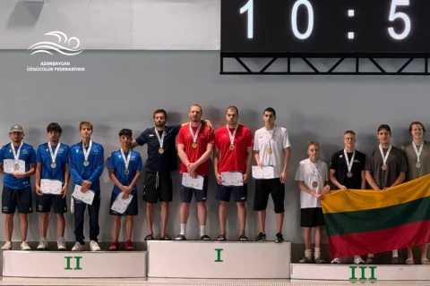 Азербайджанские пловцы завоевали 33 медали на международном чемпионате в Грузии - ФОТО