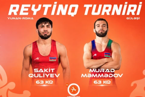 Три азербайджанских борца вышли в четвертьфинал рейтингового турнира