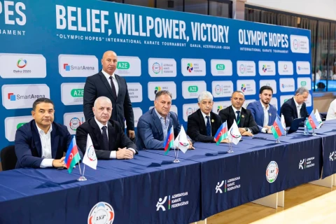 Gəncədə karate üzrə “Olimpiya Ümidləri” turniri keçirilib - FOTO
