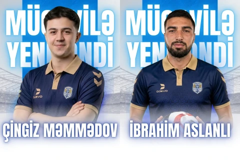 “Şirvan” iki futbolçu ilə müqaviləni yenilədi